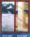 HYX021-022 Фацетный комплект для декора зеркал шкафов-купе из цветного и дихроик стекла.