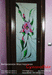Витраж для межкомнатной двери, частный заказ, Иркутск, 2010 г.
