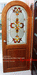 Компания Зодчий, декоративный витраж в деревянную дверь, г. Иркутск, 2011 г.
